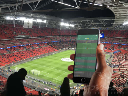 現地でスポーツベッティング