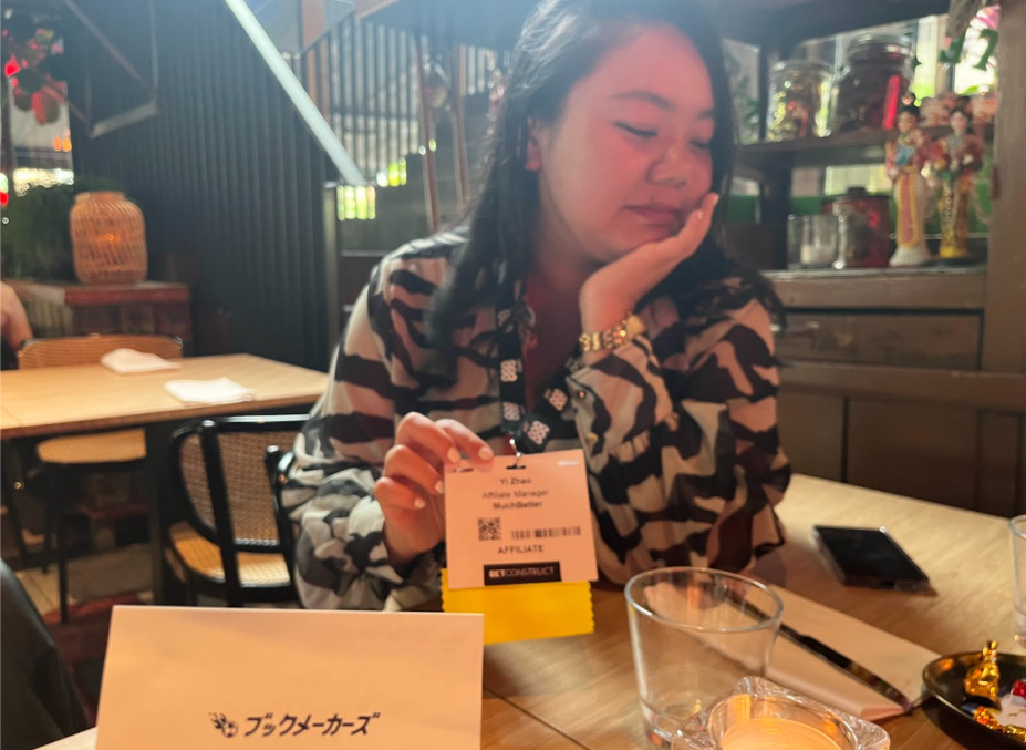 MuchBetter担当者 Yi